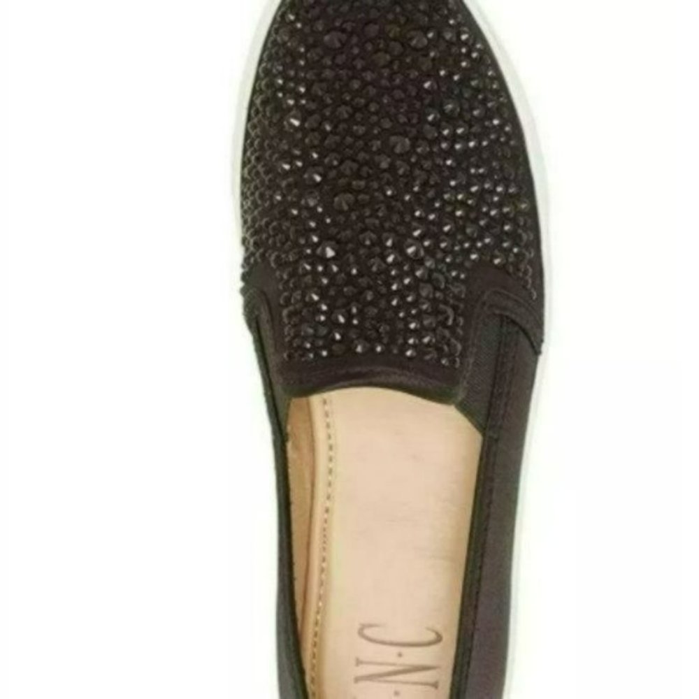 INC Sammee Slip-on Sneakers Black - Picture 3 of 7